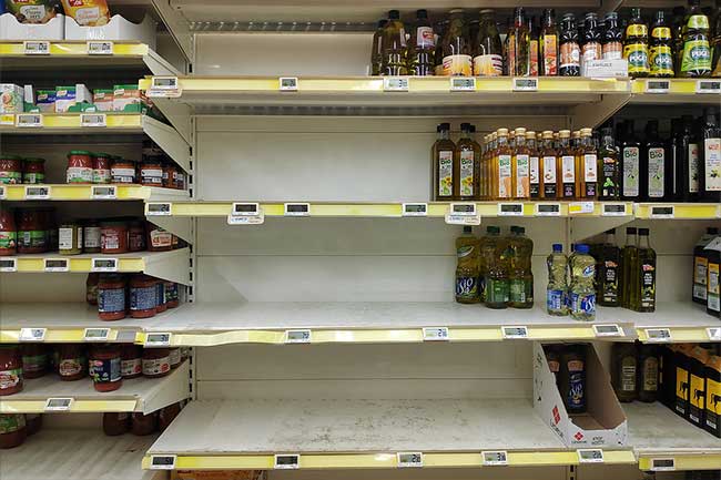 Cooking Oil Shortage
